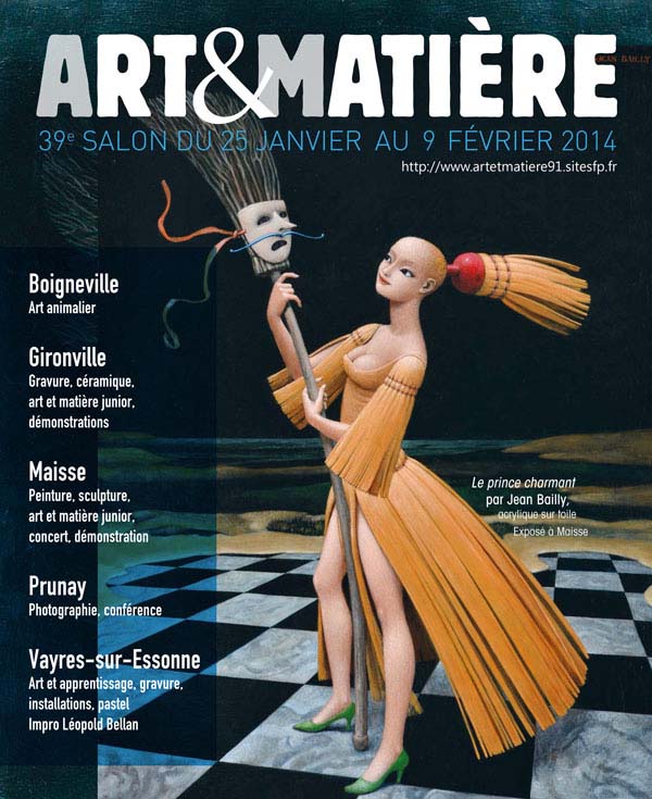 affiche art et matière 2014