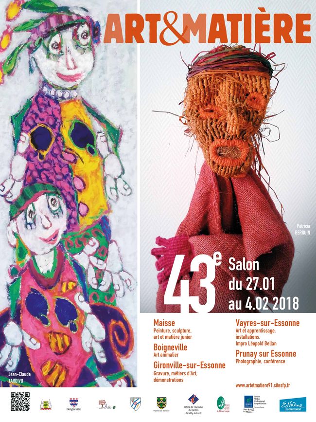 affiche art et matière 2018