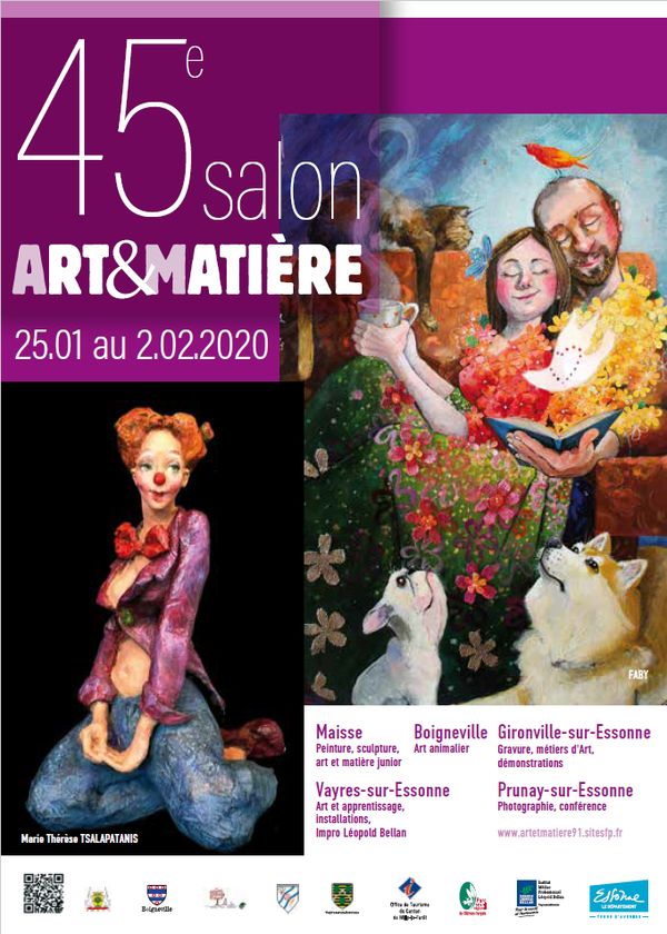 affiche art et matière