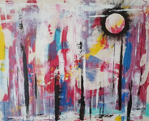 acrylique sur bois