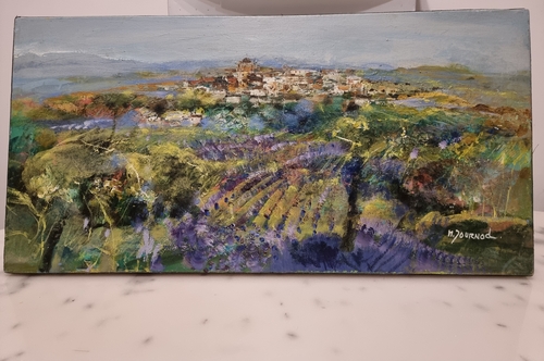 Ramatuelle huile sur toile