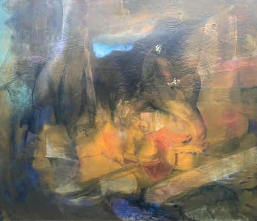 huile sur panneau