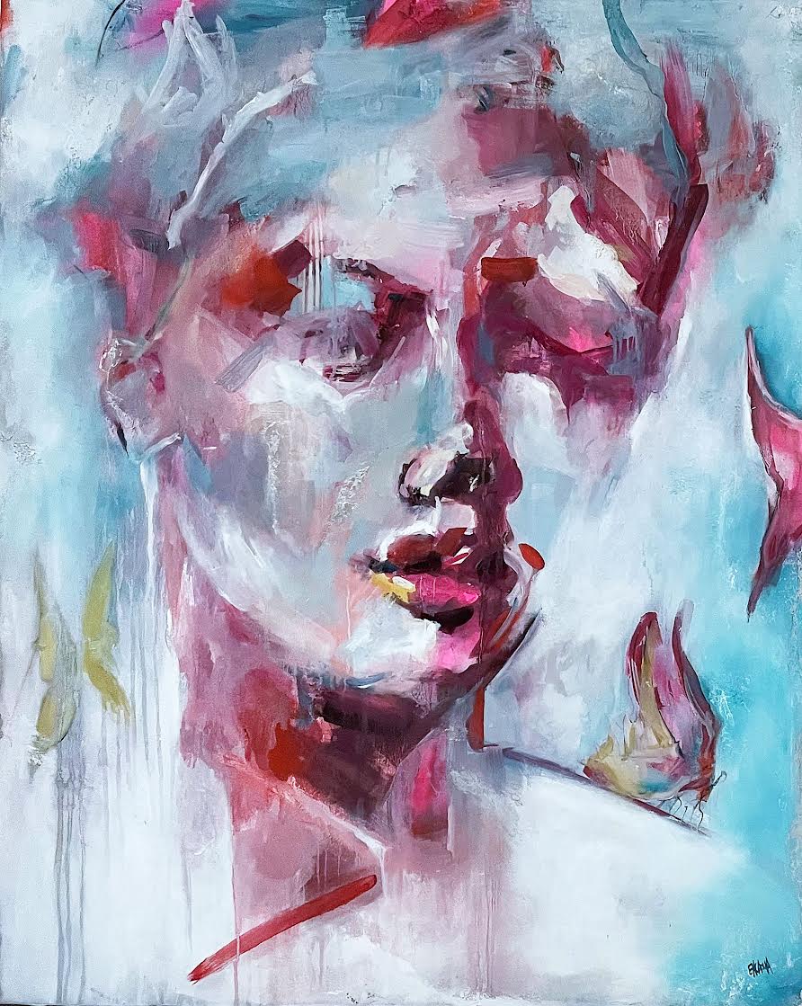 huile et aérosol sur toile